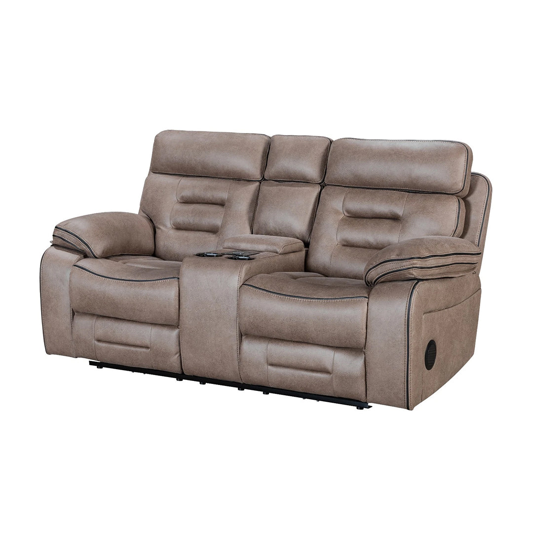 Chelsea Electric Recliner Sofa 3+2 Seater Set - With Cooling Cup-Holders/Bluetooth Speakers/Wireless Charging/USB Charging Ports