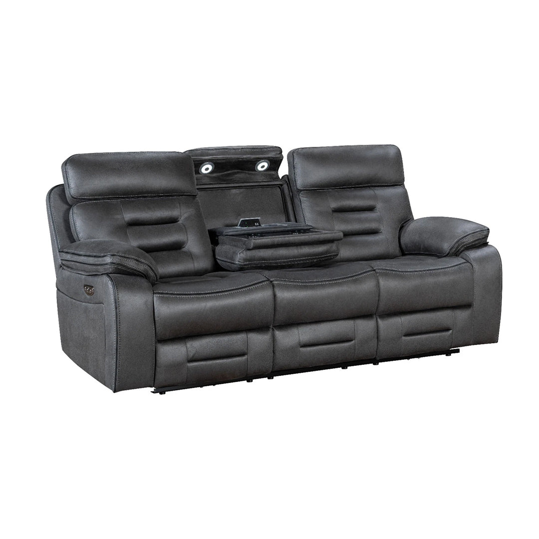 Chelsea Electric Recliner Sofa 3+2 Seater Set - With Cooling Cup-Holders/Bluetooth Speakers/Wireless Charging/USB Charging Ports