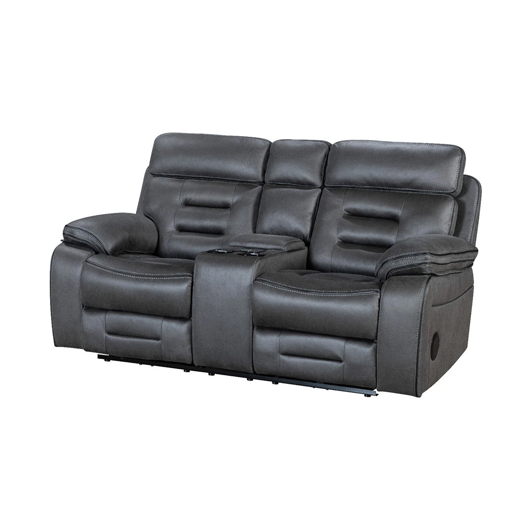 Chelsea Electric Recliner Sofa 3+2 Seater Set - With Cooling Cup-Holders/Bluetooth Speakers/Wireless Charging/USB Charging Ports