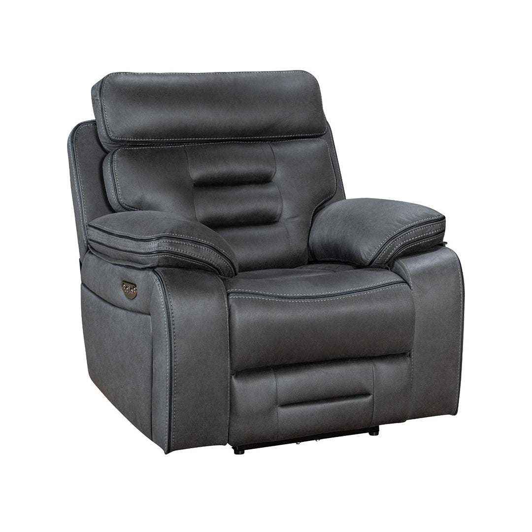 Chelsea Electric Recliner Sofa 3+2 Seater Set - With Cooling Cup-Holders/Bluetooth Speakers/Wireless Charging/USB Charging Ports