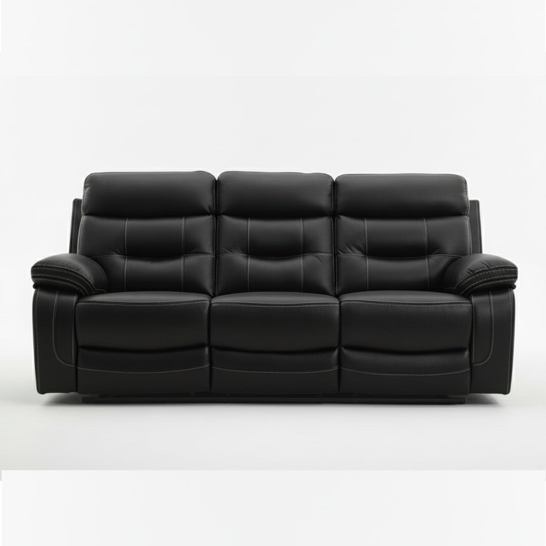Lyon Premium Fabric Recliner 3+2 Seater Sofa Set - 3 and 2 Seater Manual Recliner - Fabric Sofa