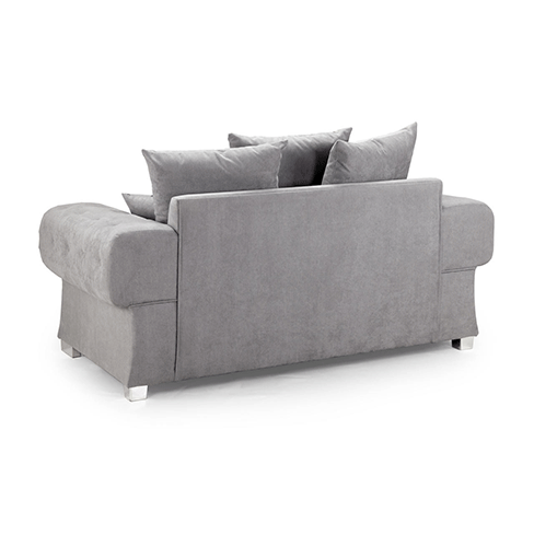 Verona Range Scatter Back 2 Seater Sofa Grey