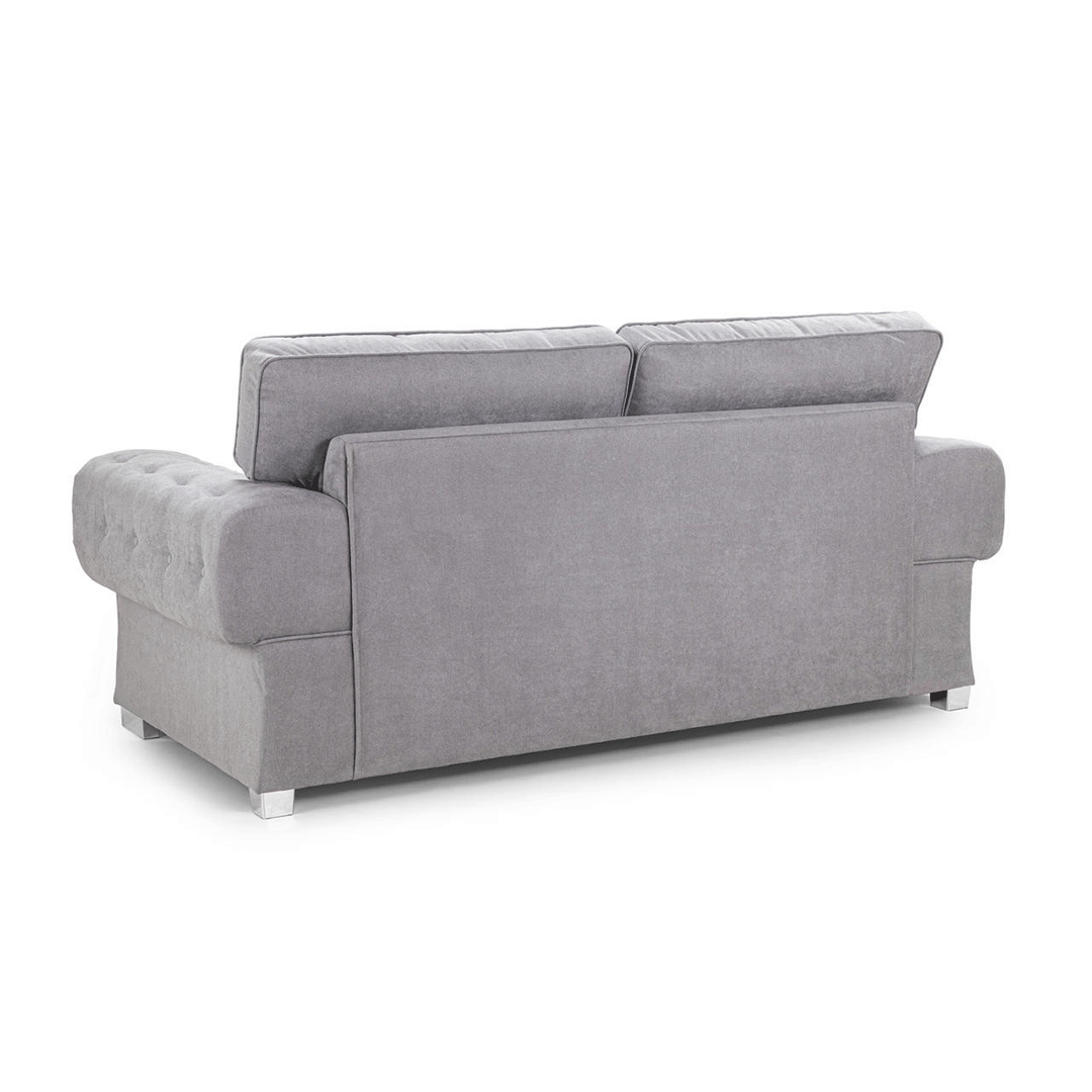 Verona Range Full Back 3 Seater Sofa Grey