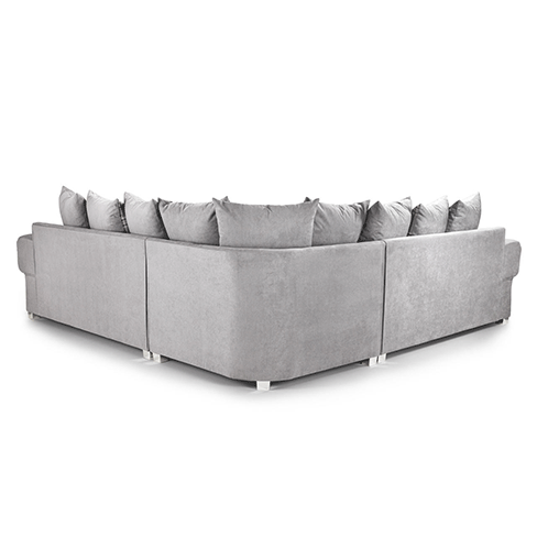Verona Range Scatter Back Corner Sofa Grey